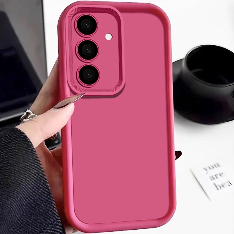 Bonbonfarbenes Case für Samsung Galaxy S25 Edge S24 S23 FE S22 S21 Ultra Plus A55 A54 A56 A36 A26 A34 A15 A14 A16 5G Silikonhülle