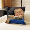 Cuscino Meme Divertente di Hasbulla Magomedov per Camera da Letto, Auto, Caffetteria, Stanza e Salotto Copricuscino Decorativo per Divano
