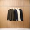 Men's Soft Wool-Blend Round Neck Sweatshirt: Warm & Trendy Undershirt