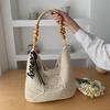 Fashionable Knitted Bag - Large Capacity Beach Bag - Simple and Casual Handbag