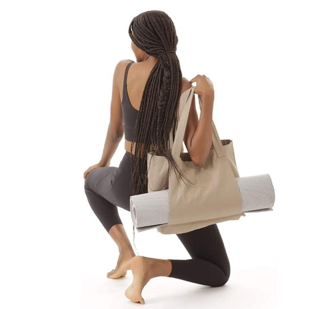 Lightweight Yoga Mat Carry Bag Large Capacity Pilates Mat Case Outdoor Exercise