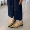 Fashion Fashion High-quality Woman Shoes 2025 Autumn New Women's Pointed Mary Jane Shoes Simple Temperament Women Casual Shoe Zapatos