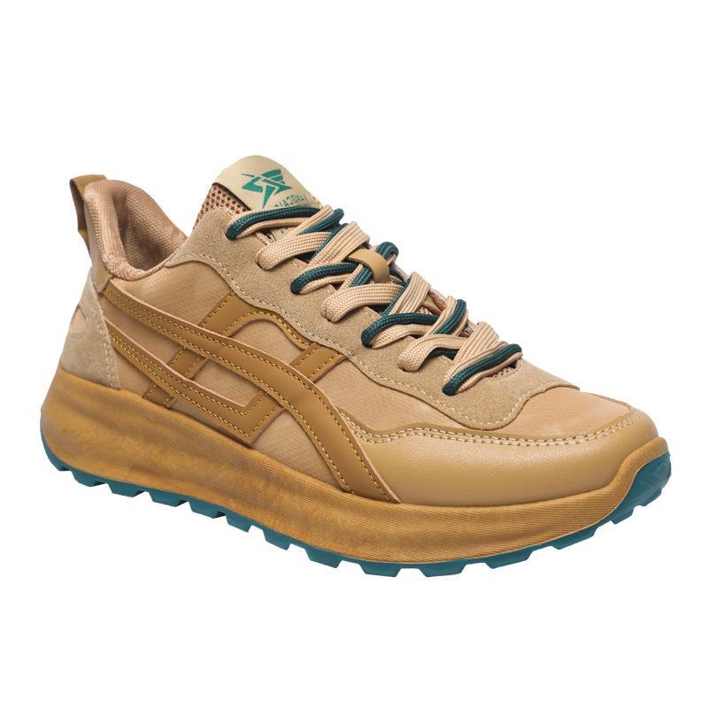 

МОДНЕ ВЗУТТЯ Чоловічі дихаючі спортивні кросівки Спортивне взуття для бігу Відкритий жіночий теніс Тренажер для тренажерного залу 44 коричневий