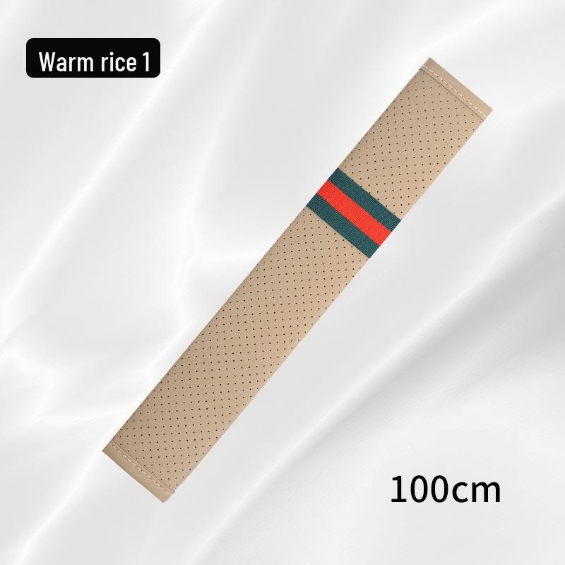 HFY Leather Car Seat Belt Shoulder Pad - Child Safety Decor Accessory