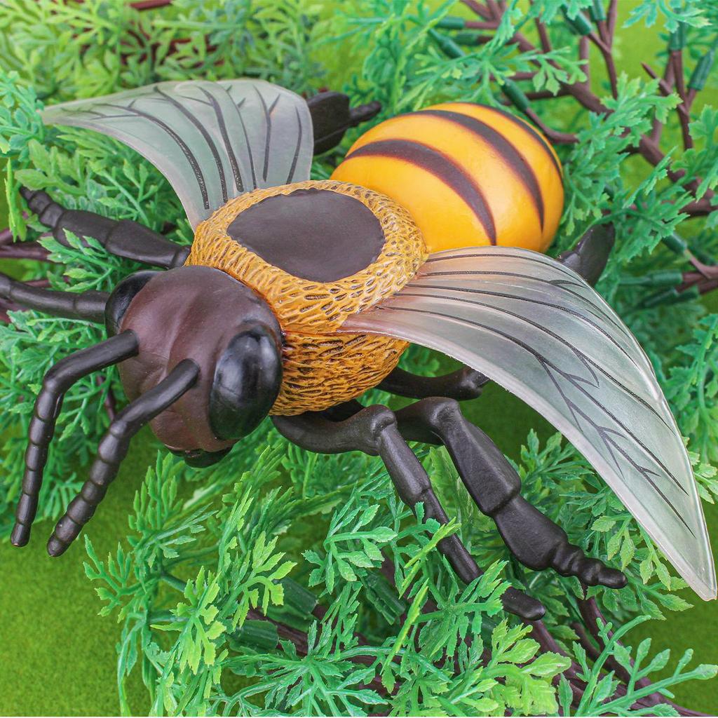 Children's Large Wild Insects Cognitive Simulation Toy - Bee, Wasp, Hornet Model Decoration