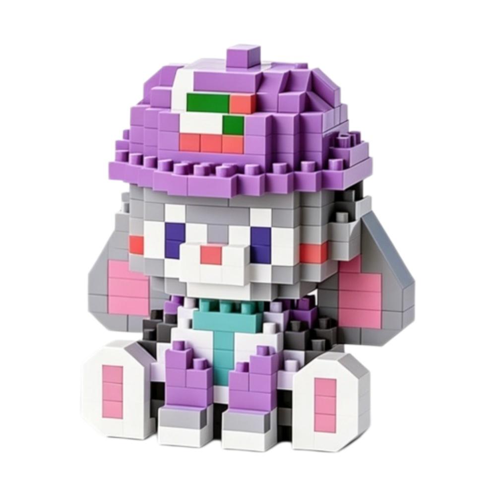 Anime Cartoon Building Blocks Mickey Mouse mini Action toy LinaBell Figures Blocks Toys Bricks Assemble Toys Kids Gifts