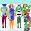 Poppy Playtime Unisex Halloween Costume For Game Anime Roleplay Polyester Stage Performance Outfit