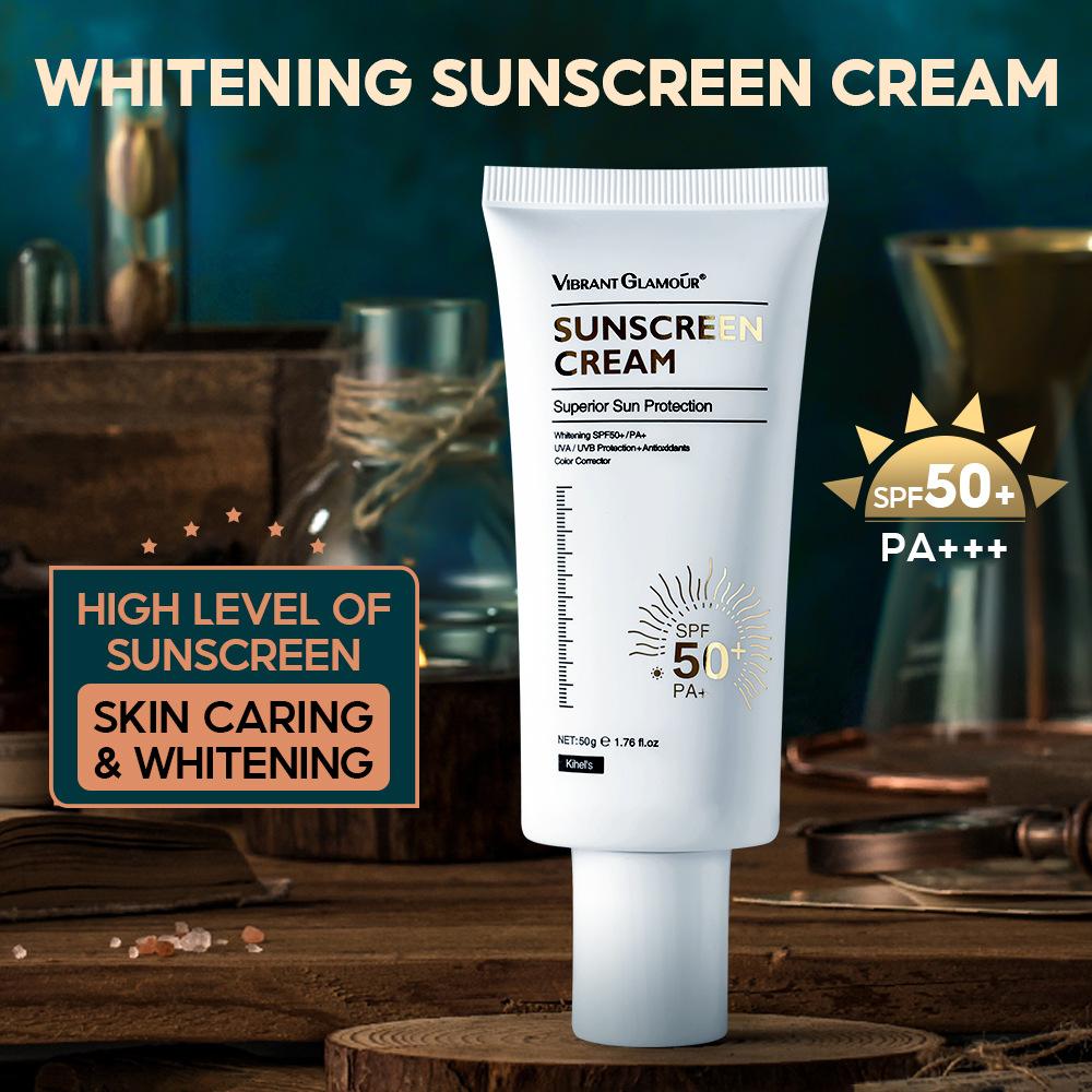 Oil-Free Facial Sunscreen SPF 50+ Broad Spectrum Water Resistant Non-Greasy Lightweight for Men & Women