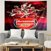 Arsenal Football Club Print Tapestry, Backdrop, Easy Setup, Ideal for Bedroom, Office & Living Room, with Aesthetic Wall Hanging Decor.