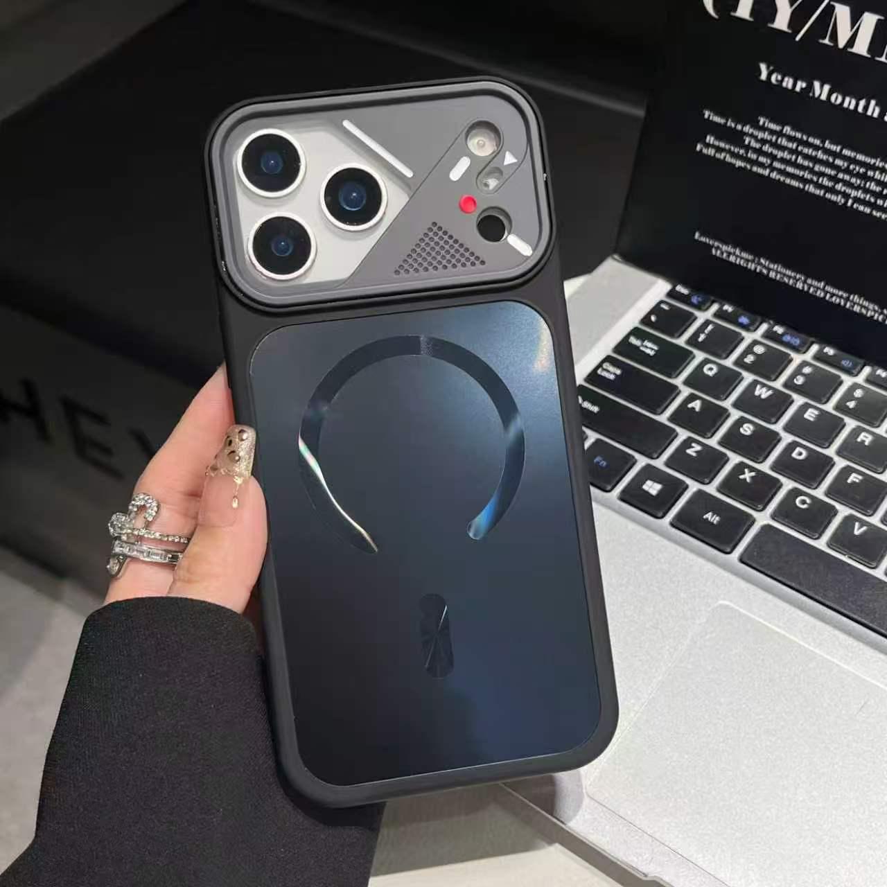 

Compatible iPhone 17 Pro Max Matte Magnetic Case - Cool Lens, Full Coverage, Drop Protection. iPhone 16 Pro