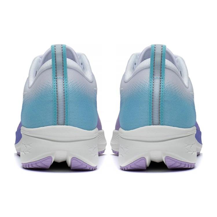 New LiNing Red Hare 6 Anti Slip And Wear Resistant Breathable Low Top Running Shoes Women's White Blue Purple ARMT016-7