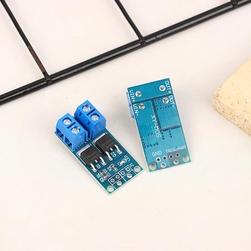 10Pcs 15A 400W Mos Fet Trigger Switch Drive Module Dc 5V-36V Pwm Regulator Control Panel Motor Control Board