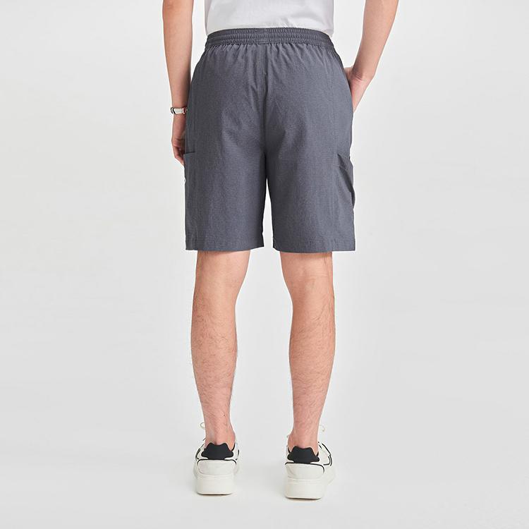 Lee SS24 Comfortable Velcro Pocket Casual Shorts Men shorts Gray LMB008153205163A06353