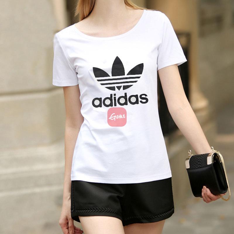 Adidas Originals Trefoil Tee Women Tops White BR8054