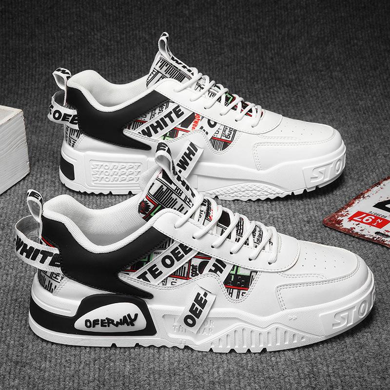 Men's shoes young and breathable niche trend versatile casual board shoes inner height-increasing sports tide shoes