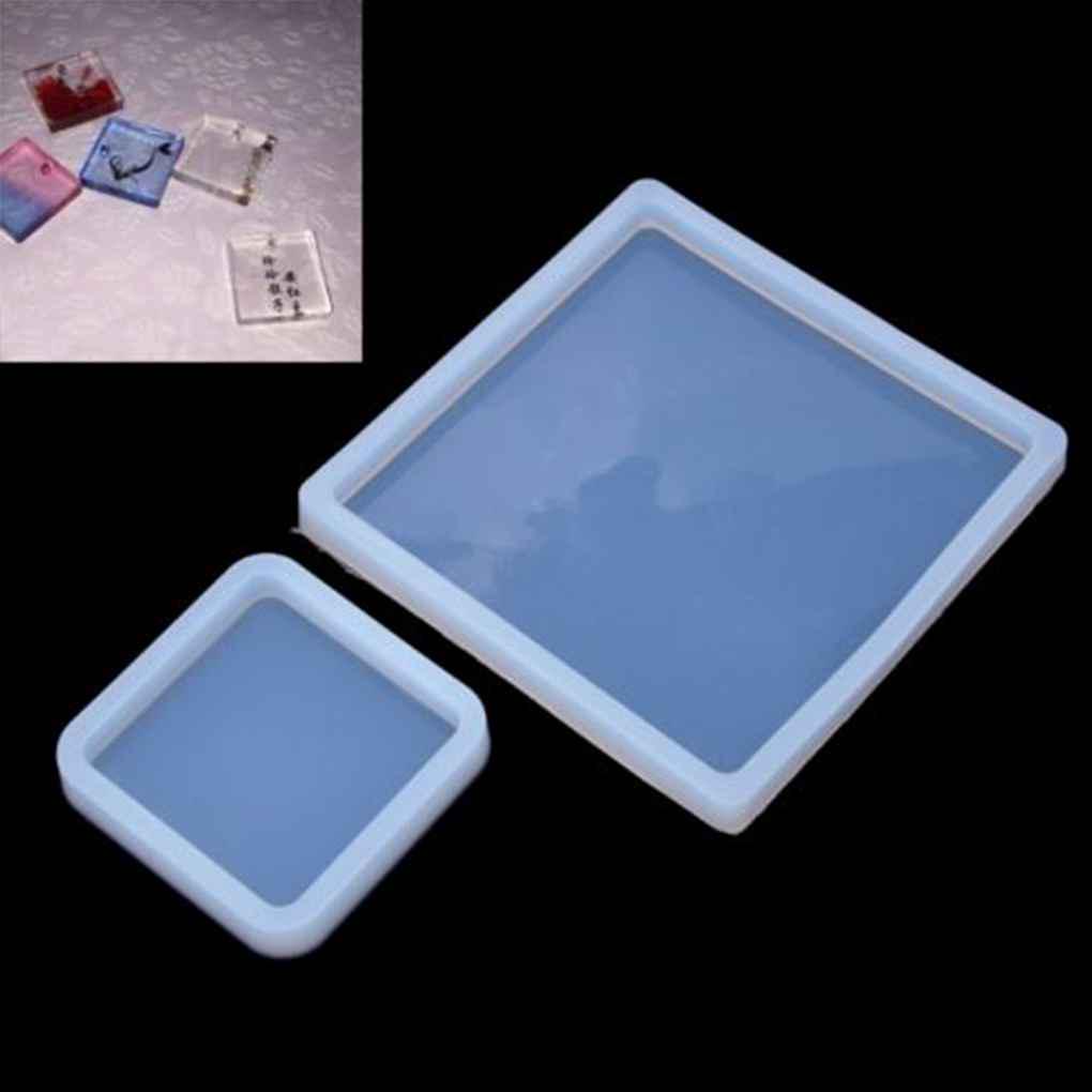 Silicone Clear Mold Polymer Clay Resin Casting Craft Jewelry Making Mould DIY