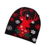 Christmas Knit Hat With Snowflake Pattern And Warmth For Winter Holiday Festivities