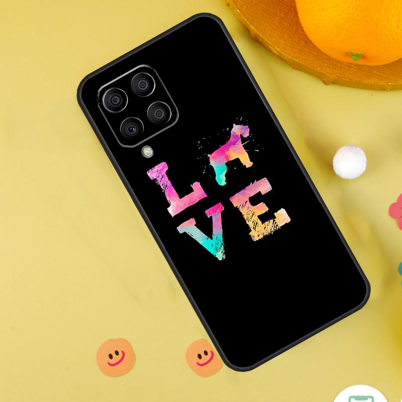 Lovely Dogs Schnauzer Case For Samsung Galaxy M15 M35 M55 M11 M14 M34 M54 M31 M13 M53 M51 M12 M32 M52 M16 M36 M56