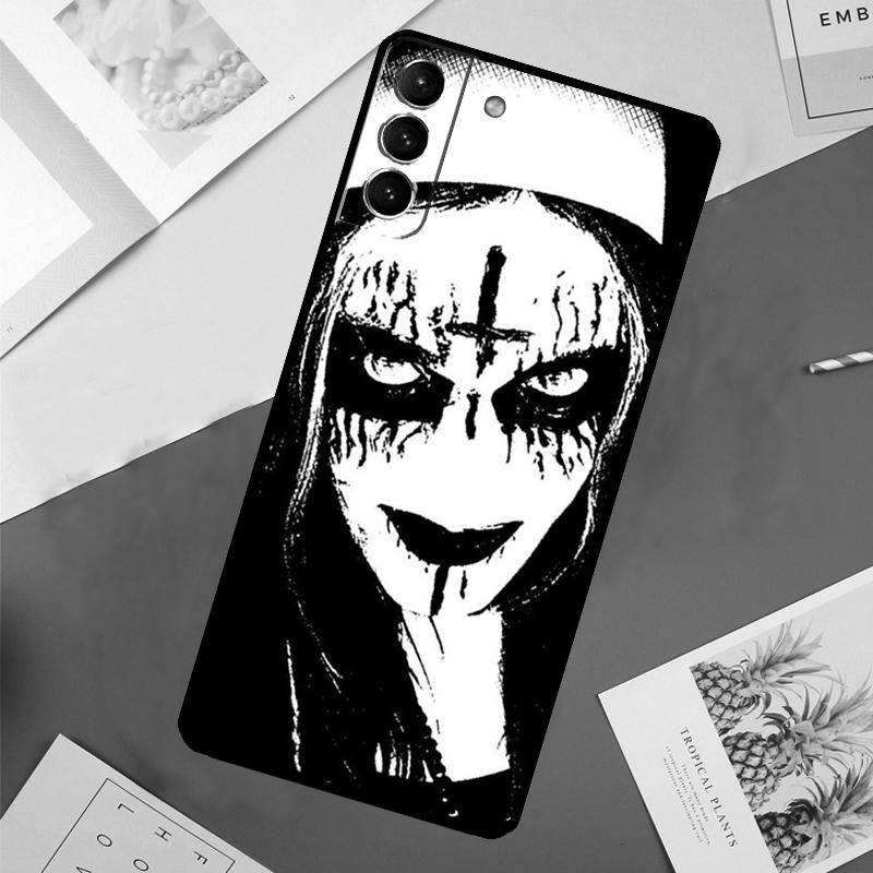 Sister Style Nun Sexy Girl Case For Samsung Galaxy S25 Ultra S21 S22 S24 S23 Ultra S9 S10 Plus S21 FE S25 FE Back Cover