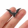 Halloween dark personality bat brooch small bat shape metal badge punk style bag decorative accessories