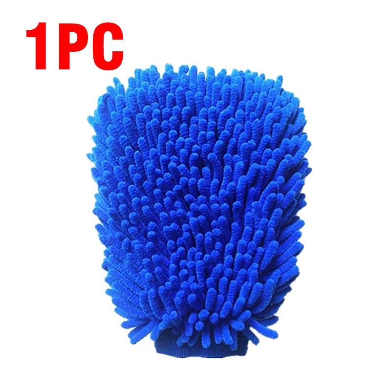Car Cleaning Thickened Wool Soft Car Washing Plush Gloves Car Wool Washing Gloves Cleaning Brush Beauty Car Care Products