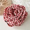 Elegante Karoblumen-Klaue Mode Pferdeschwanz-Haarnadeln Spangen Haiklammer Strand-Haarspange Für Damen Haarschmuck Neu
