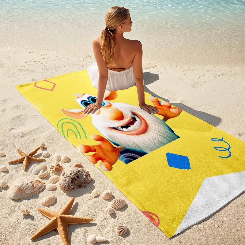 1Pc Magical Bunny Adventure Beach Towel Microfiber Beach Towel Thin Absorbent For Beach Swimming Yoga Bath Sports 0917131