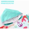 Cute Animal Hooded Beach Towel, Microfiber Bath Towels For Kids Toddler Infant Boy Girl, Animal Towels For Bath Pool Swim Swimwear Summer Beach