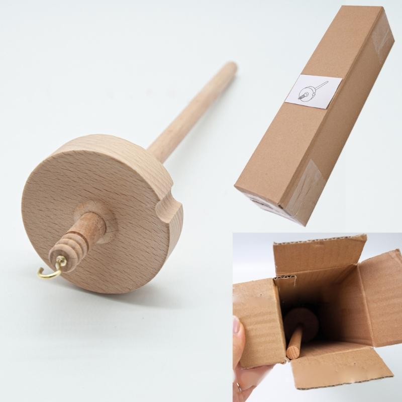 Drop Spindle Top Whorl Yarn Spinner Wheel Wood Drop Spindle Top Whorl Yarn Spinner Wheel Tool for Enthusiasts