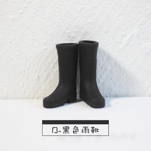 1/6 1/12 Doll House Simulation Miniature Mini Long Rain Shoes Boots Model Decor
