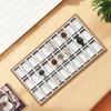 30 Grid Watch Jewelry Tray Organizer Wooden Box Organizer Display with Removable Pillow for Men & Women Storage and Display