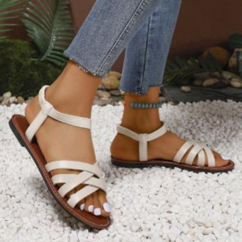 New Shoes for Summer 2025 Flat Shoes Sandals Roman Shoes Beach Shoes Women's Shoes