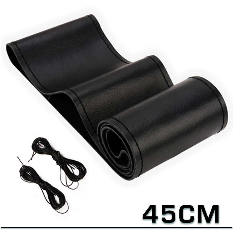Universal Car Steering Wheel Braid Cover Extra Large 40 42 45 47 50CM Artificial leather Soft Non-slip Auto Interior Accessories