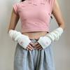 Knitted Warm Arm Sleeve Long Fingerless Gloves Fashion Arm Warmer Gloves  Autumn Winter