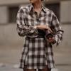 Autumn 2024 European & American Houndstooth Elegant Skirt Set