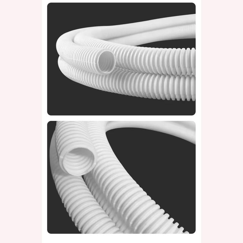 1-5 Meter Inner 12-50mm Retardant Plastic Bellow Pipe Hose PP Insulated Threading Hose Plastic Corrugated Pipe Protective Sleeve