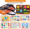 Children's Felt Learning Busy Board: Early Education Toy for DIY Life Skills