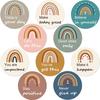 50pcs Positive Sayings Accents Boho Rainbow Motivational Classroom Cutouts Decors Growth Mindset Chips Pirational Quotes Bulletin Board Class Door