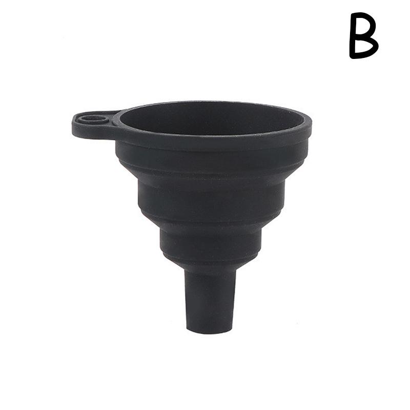 Food Grade Silicone Funnel Mini Silicone Folding Funnel Practical Kitchen Liquid Dispensing Mini Funnel Portable Kitchen Tools