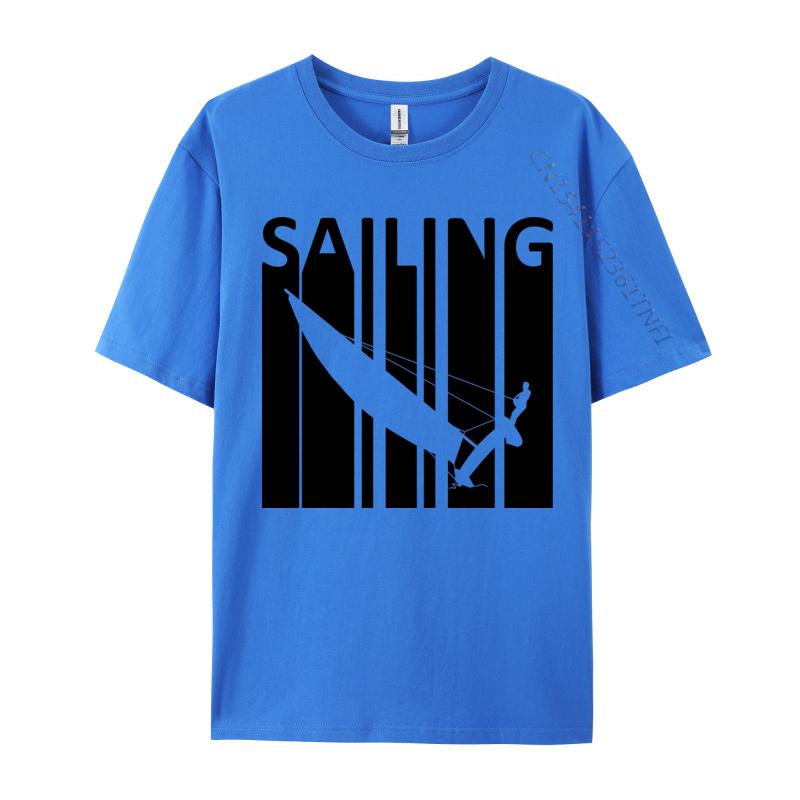 Sailing Kat Sailing Tshirts Bold Style Premium Cotton Men Tops T Shirt Novelty Design Autumn T Shirt