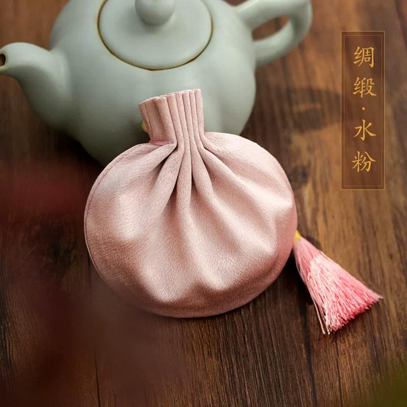 [Jinxi Pavilion] Qian Li Perfume Bag Handmade Ancient Style Silks and Satins Sachet Tassel Sachet Han Dynasty Pouch Accessories Pendant