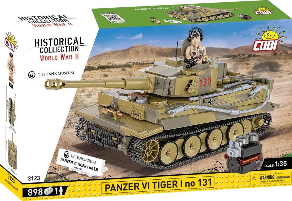 Cobi - Coleção Histórica - Tiger I No (896 peças).