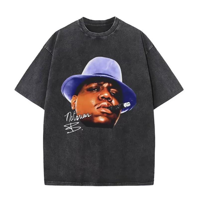 The Notorious Big Je To Všechno Byl Sen Grafické Vintage Vybledlé Tričko Hip Hop Rapper Biggie Smalls Trička Unisex Nadměrné Tričko