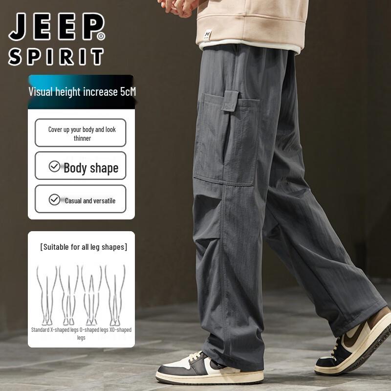 Pantalons de Jogging Cargo Amples pour Homme JEEP SPIRIT
