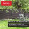 KADAX Fence Tape For Fence Panels 19cm 2.55m Fence Cover