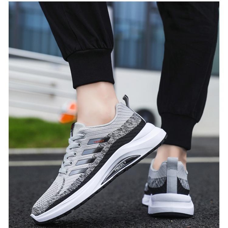 Men's Shoes 2025 Spring and Summer New Casual Mesh Shoes Korean Version Sports Shoes High Rebound Mountaineering Shoes Mesh Shoes Breathable Men's Sho