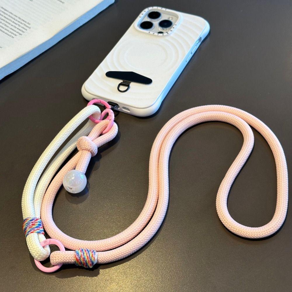 Chain Rope Phone Back Clip Bracket 2 in 1 Mobile Phone Lanyard  Smartphones