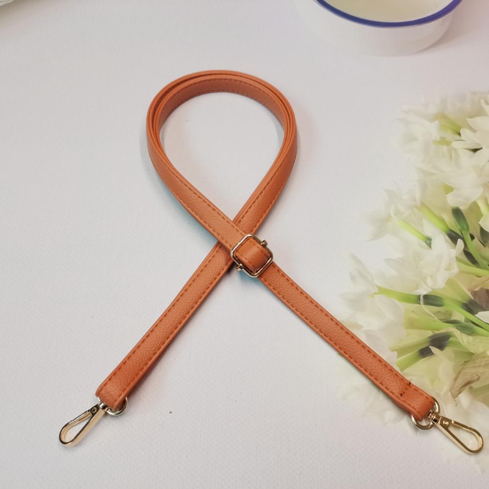 PU Leather Crossbody Bag Strap Lychee Pattern Replacement Shoulder Bag Strap Adjustable Detachable Handbag Belt Bag Accessories коричневый