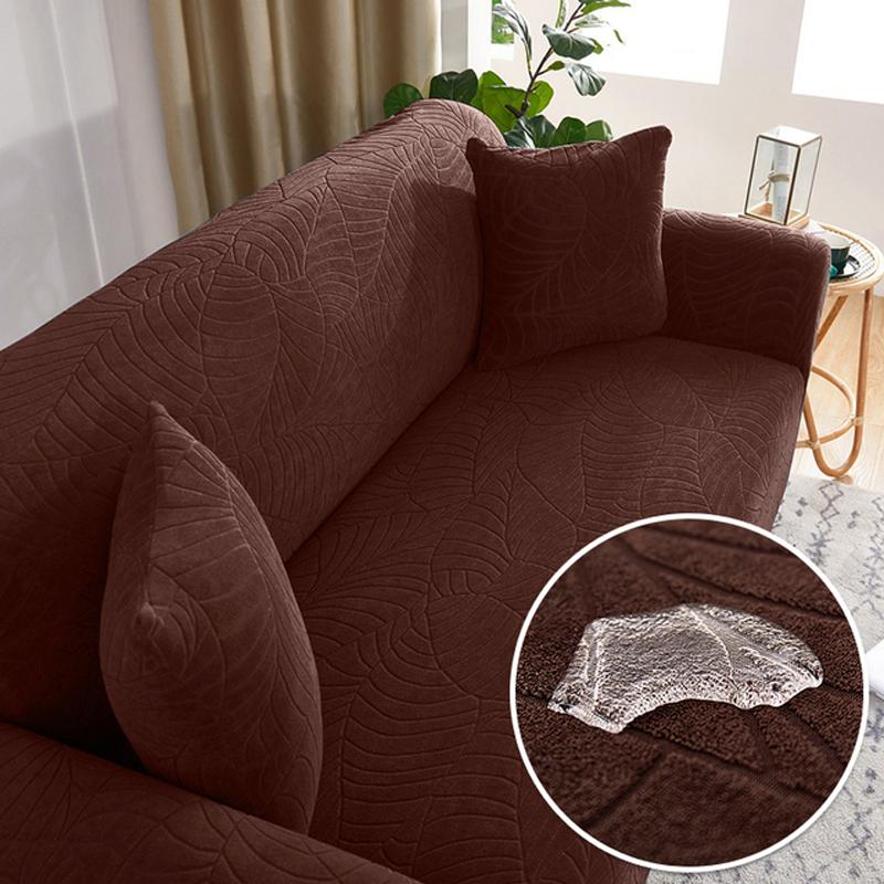 Thick Jacquard Sofa Cover for Living Room 1/2/3/4 Seater Elastic Sofa Cover L-shaped Corner Sofa Cover