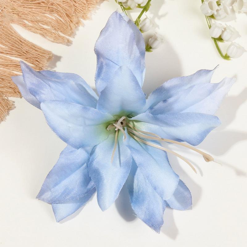 Fashion Bohemian Hibiscus Hair Clip for Women Hawaiian Flower Hairclip Girls Side Bangs Clip Beach Resort Egg Flower Hairpin